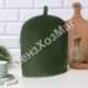Грелка на чайник Этель Home collection red=28×28 см, 61% лён, 39% хлопок [10609989] ПензХозМаг