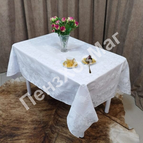 Скатерти LION в рулоне 137×182 cм (10 шт) WHITE [LP-0995U182] ПензХозМаг
