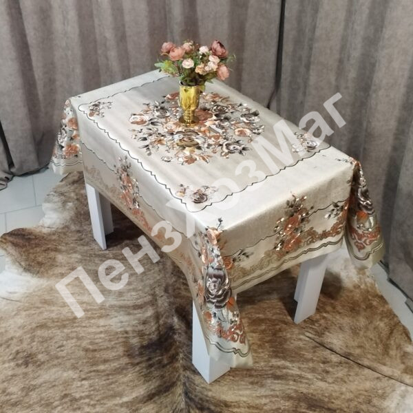 Скатерть «ЖАСМИН» 120*150 см. [ODH-009A-LG] ПензХозМаг