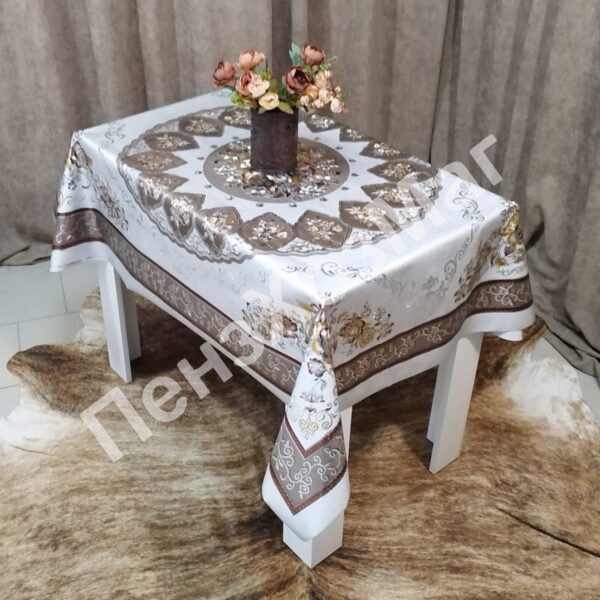 Скатерть «JASMINE » 120*150 см. [ODH-020D-S] ПензХозМаг