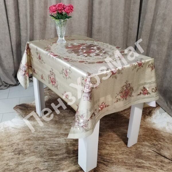 Скатерть «JASMINE » 120*150 см. [ODS-8063AJ] ПензХозМаг