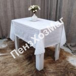 Скатерть VESTA 120×160 см WHITE ПензХозМаг