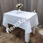 Скатерть VESTA 120×160 см WHITE ПензХозМаг