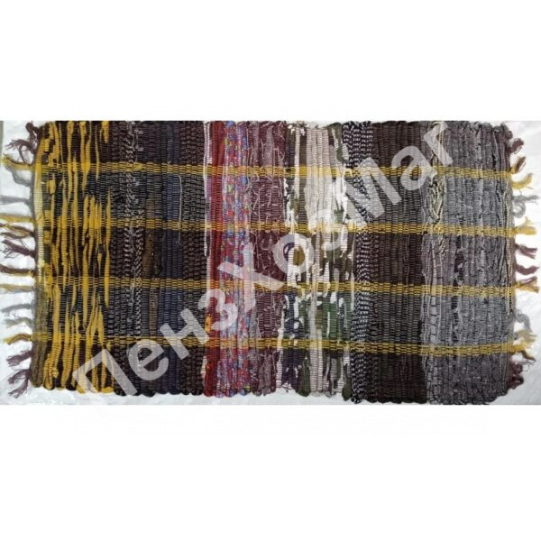 Коврик хлопковый ComeForte PREMIUM « SILVER CHECK » 60*180 см ПензХозМаг