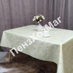 Клеенка «JACQUARD» GOLD тканевая с PVC покрытием 1,40*20м [YM-T17A] ПензХозМаг