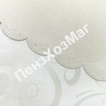 Скатерть «KAMELIA» ПВХ, на тканевой основе, термостойкая. КРУГ. d=180 см. [KAM180] ПензХозМаг