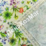 Скатерть «ЭКСКЛЮЗИВ» тканевая с TPU р 1.40*2.20 м. [E-0001-220] ПензХозМаг