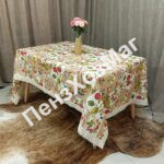 Скатерть «ЭКСКЛЮЗИВ» тканевая с TPU р 1.40*2.20 м. [E-0003-220] ПензХозМаг