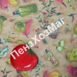 Скатерть «ЭКСКЛЮЗИВ» тканевая с TPU р 1.40*1.80 м. [E-0008-180] ПензХозМаг