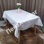 Скатерть «ЭКСКЛЮЗИВ ЖАККАРД» тканевая с TPU р 1.40*1.80 м. [E-21627-180] ПензХозМаг