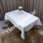 Скатерть «ЭКСКЛЮЗИВ ЖАККАРД» тканевая с TPU р 1.40*1.80 м. [E-21627-180] ПензХозМаг