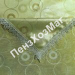 Скатерть «ЭКСКЛЮЗИВ ЖАККАРД» тканевая с TPU р 1.40*2.20 м. [E-T04A-220] ПензХозМаг