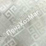 Скатерть «ЭКСКЛЮЗИВ ЖАККАРД» ОВАЛ тканевая с TPU р 1.40*1.80 м. [EO-T06-140180] ПензХозМаг