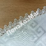 Скатерть «ЭКСКЛЮЗИВ ЖАККАРД» ОВАЛ тканевая с TPU р 1.40*1.80 м. [EO-T06-140180] ПензХозМаг