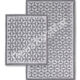 Набор ковриков «COTTON» 60*100 50*60 2pcs [2601002COT] ПензХозМаг