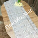 Салфетка в рулоне ажурная. FELICITA 50см*20м, WHITE [MX-0317U] ПензХозМаг