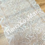 Салфетка в рулоне ажурная. FELICITA 50см*20м, WHITE [MX-0317U] ПензХозМаг
