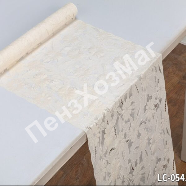Салфетка в рулоне ажурная. 50см*20м, BEIGE [LC-0541V] ПензХозМаг